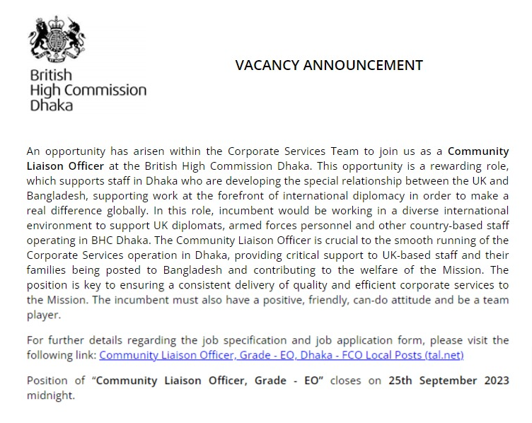 
British-High-Commission-Job-Circular